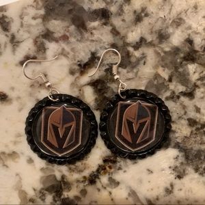 CUSTOM BOTTLE CAP EARRINGS